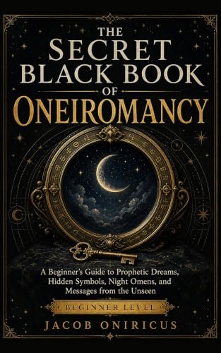 Official cover: The Secret Black Book of Oneiromancy by Jacob Oniricus